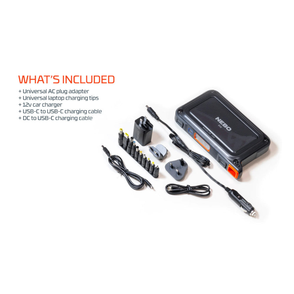 Nebo - RAMBLER 100 Powerstation 26.000 mAh fra NEBO - billede nr. 5 hos GrejFreak.dk