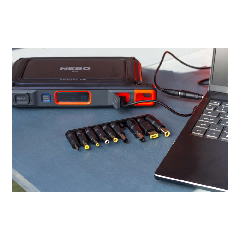Nebo - RAMBLER 100 Powerstation 26.000 mAh fra NEBO - billede nr. 6 hos GrejFreak.dk