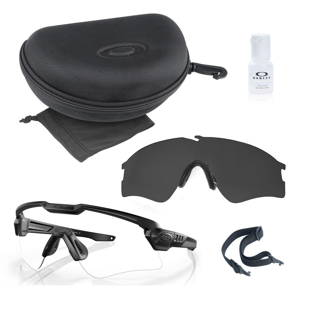 Oakley - SI Ballistic M Frame Alpha Black Array m. 1 Klar og 1 Grå Linse fra OAKLEY - billede nr. 2 hos GrejFreak.dk