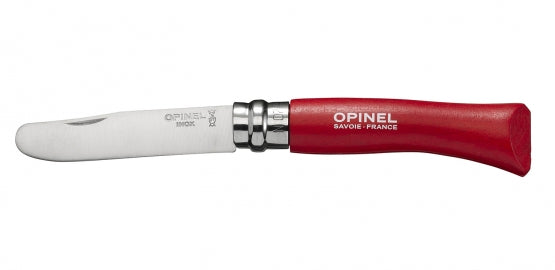 Opinel - My First Opinel No 7 Juniorkniv // Rød fra Opinel - billede nr. 1 hos GrejFreak.dk