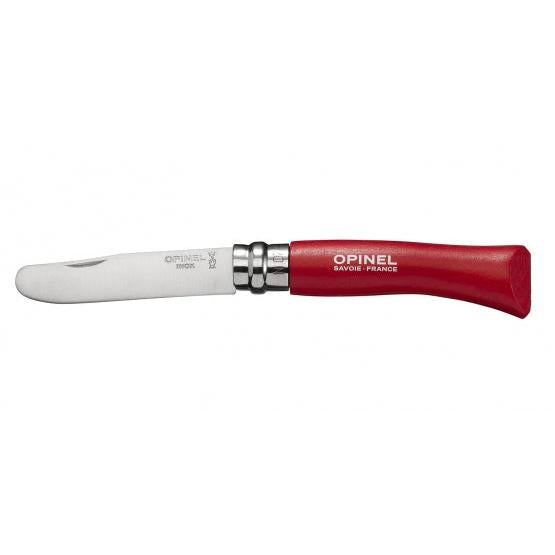 Opinel - My First Opinel No 7 Juniorkniv // Rød fra Opinel - billede nr. 1 hos GrejFreak.dk
