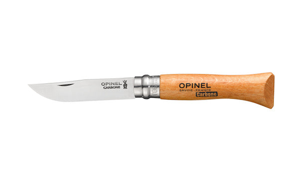 Opinel - No 6 Carbon Steel 7 cm blad fra Opinel - billede nr. 1 hos GrejFreak.dk