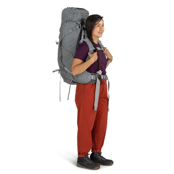 Osprey - Ariel 65L Dame Rygsæk // Medium Grå fra Osprey - billede nr. 5 hos GrejFreak.dk
