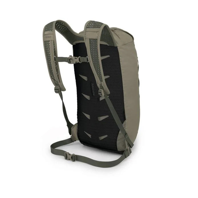 Osprey - Daylite Cinch 15L Rygsæk // Tan Concrete fra Osprey - billede nr. 3 hos GrejFreak.dk