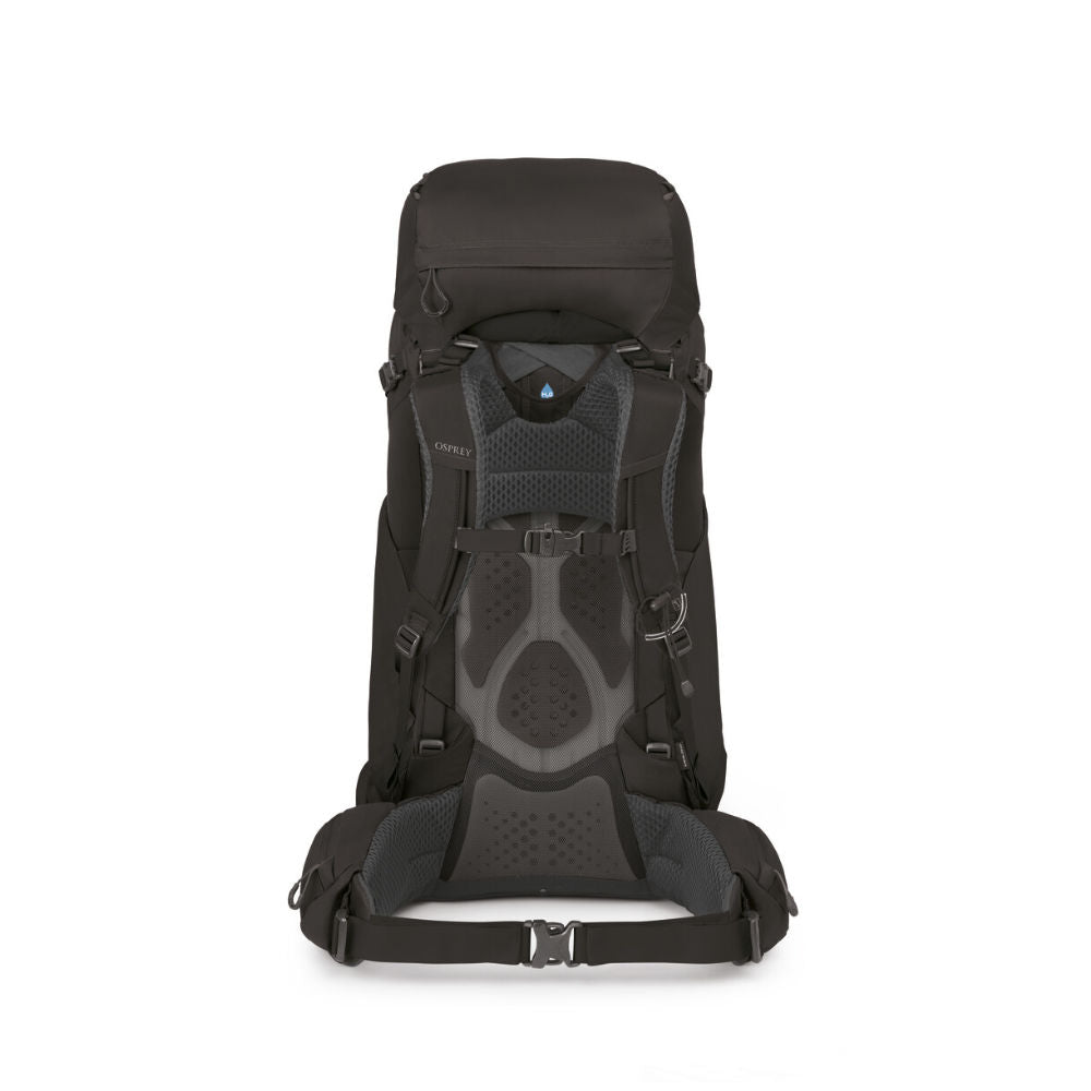 Osprey - Kestrel 58 Herre Vandrerygsæk 58L Sort fra Osprey - billede nr. 4 hos GrejFreak.dk