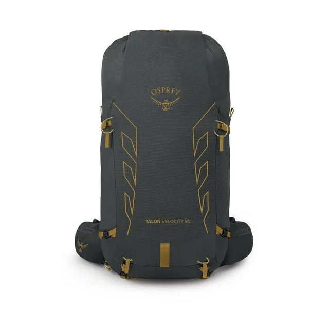 Osprey - Talon Velocity 30L Herre Rygsæk // Dark Charcoal/Tumbleweed Yellow fra Osprey - billede nr. 1 hos GrejFreak.dk
