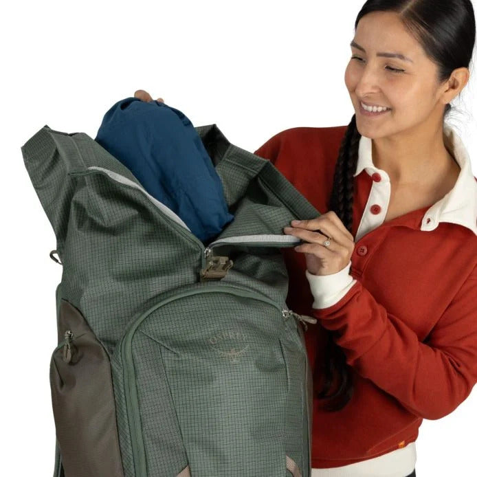 Osprey - Transporter Roll Top Rygsæk // Pine Leaf fra Osprey - billede nr. 8 hos GrejFreak.dk