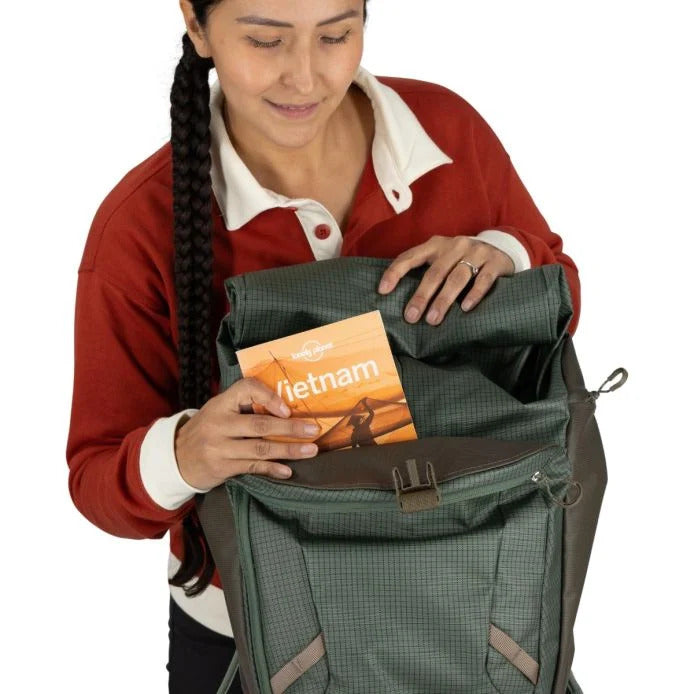 Osprey - Transporter Roll Top Rygsæk // Sort fra Osprey - billede nr. 5 hos GrejFreak.dk