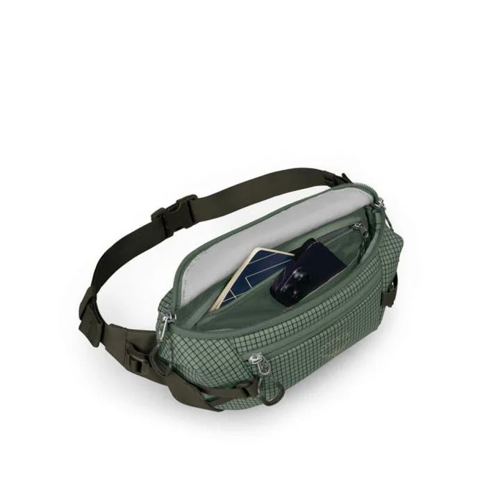 Osprey - Transporter Waist Pack 3L Mavebælte // Pine Leaf fra Osprey - billede nr. 3 hos GrejFreak.dk
