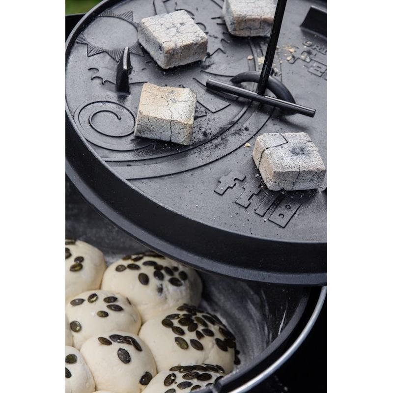 Petromax - Dutch Oven ft6 Fladbundet Støbejernsgryde 5,5L fra Petromax - billede nr. 10 hos GrejFreak.dk