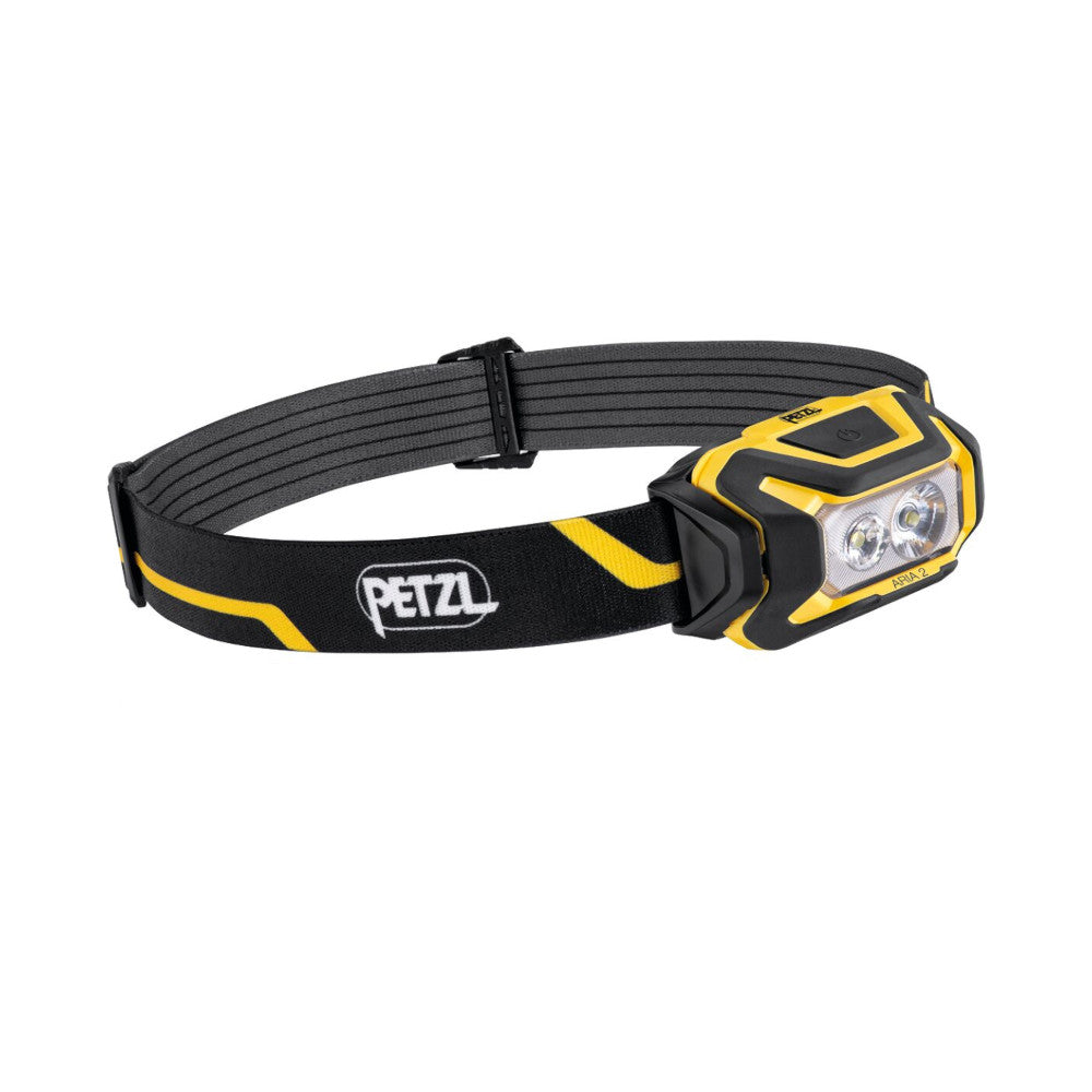 Petzl - Aria 2 Pandelampe 450 Lumen Gul fra Petzl - billede nr. 1 hos GrejFreak.dk