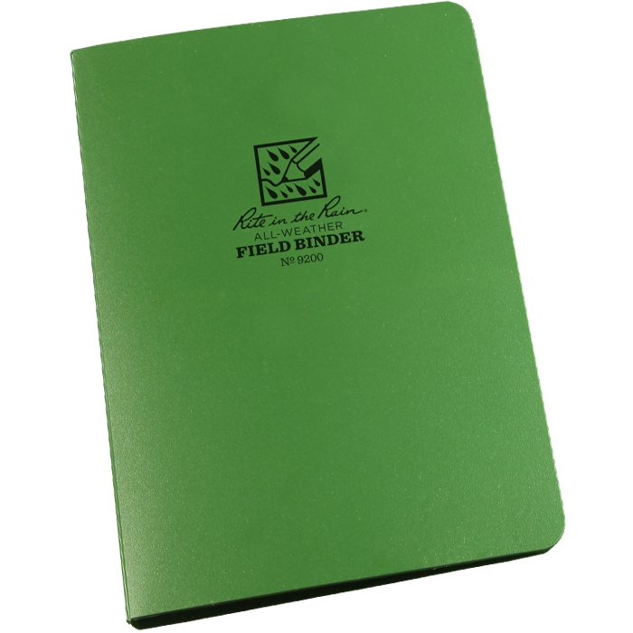Rite In The Rain - 1/2" Ring Binder // Olivengrøn fra Rite in the Rain - billede nr. 1 hos GrejFreak.dk