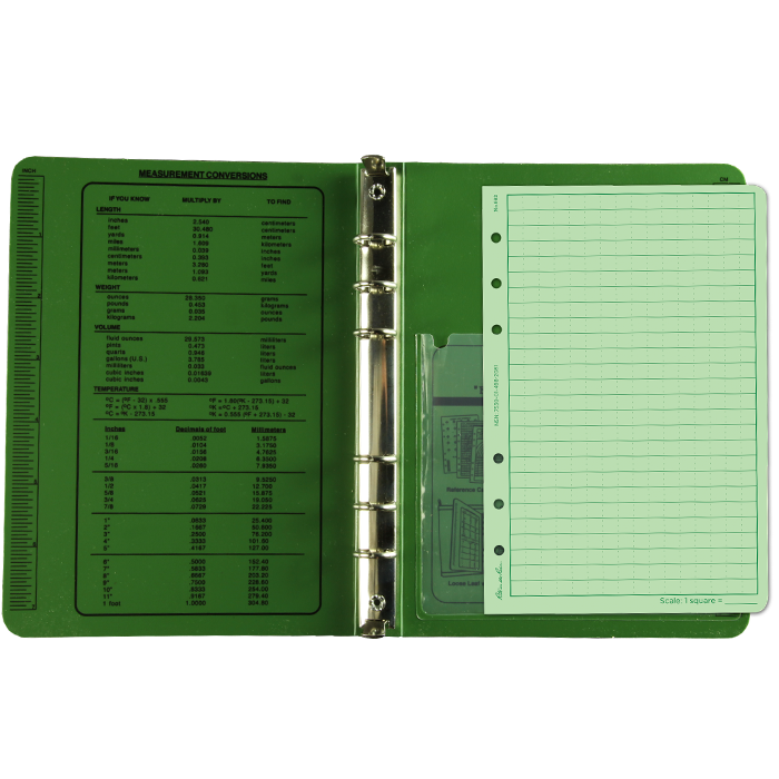 Rite In The Rain - 1/2" Ring Binder // Sand / Ørken fra Rite in the Rain - billede nr. 2 hos GrejFreak.dk