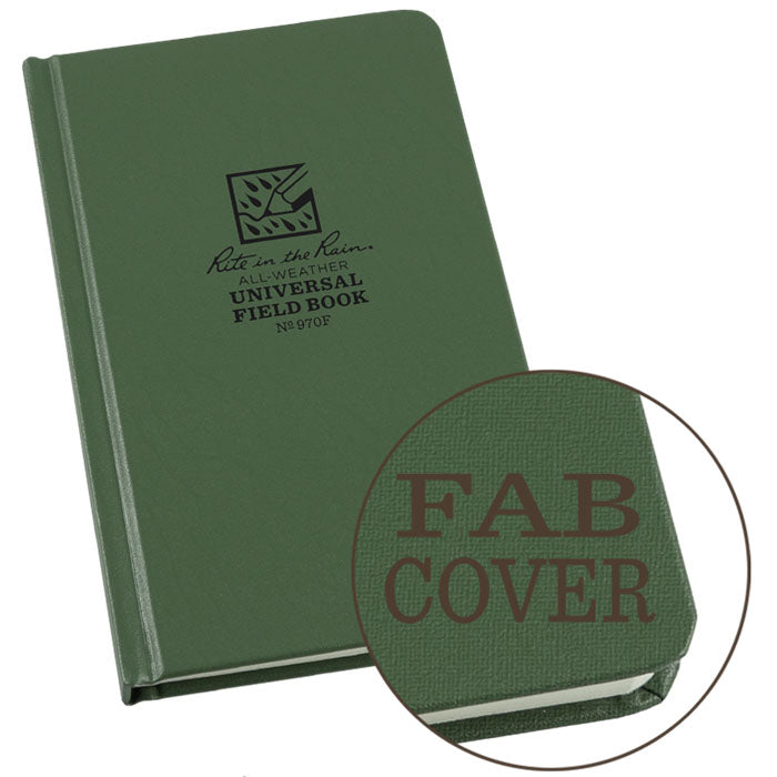 Rite In The Rain - Bound Book // Olivengrøn fra Rite in the Rain - billede nr. 2 hos GrejFreak.dk