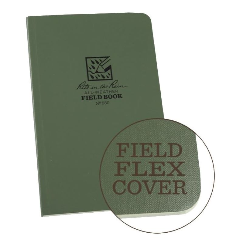 Rite In The Rain - Field Book 12 x 18,5 cm // Sand / Ørken fra Rite in the Rain - billede nr. 2 hos GrejFreak.dk