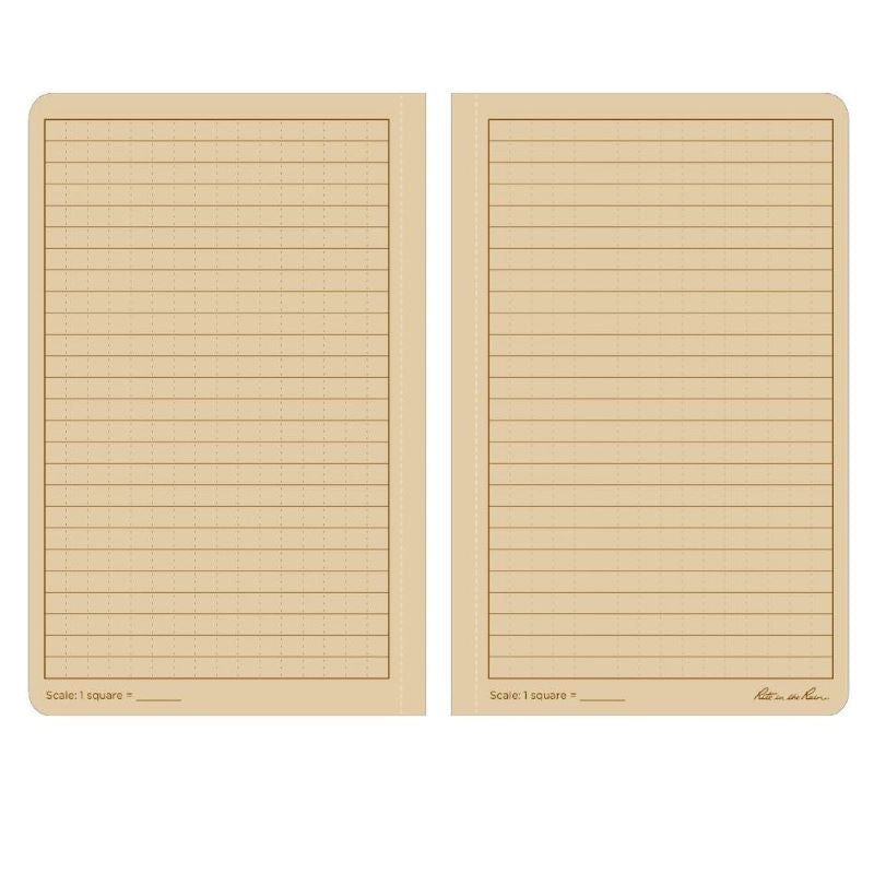 Rite In The Rain - Field Book 12 x 18,5 cm // Sand / Ørken fra Rite in the Rain - billede nr. 1 hos GrejFreak.dk