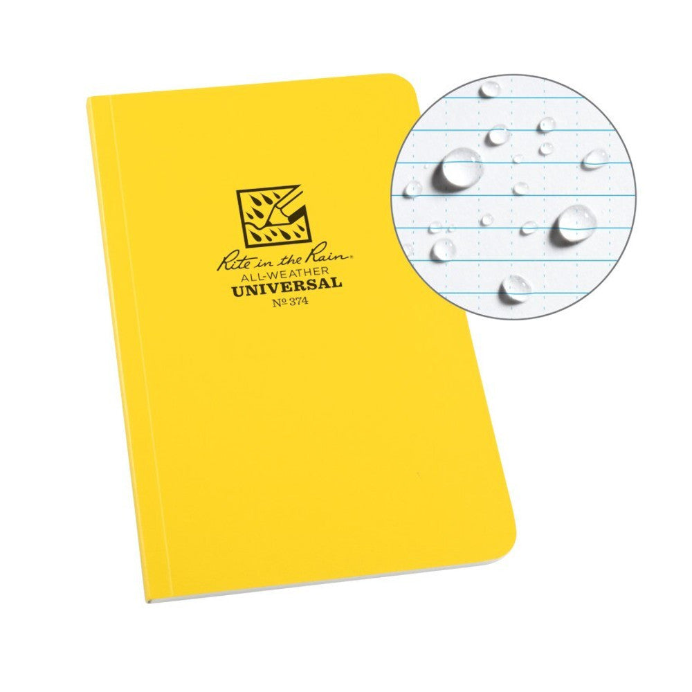 Rite in the Rain - Field-Flex Bound Book // Gul fra Rite in the Rain - billede nr. 1 hos GrejFreak.dk