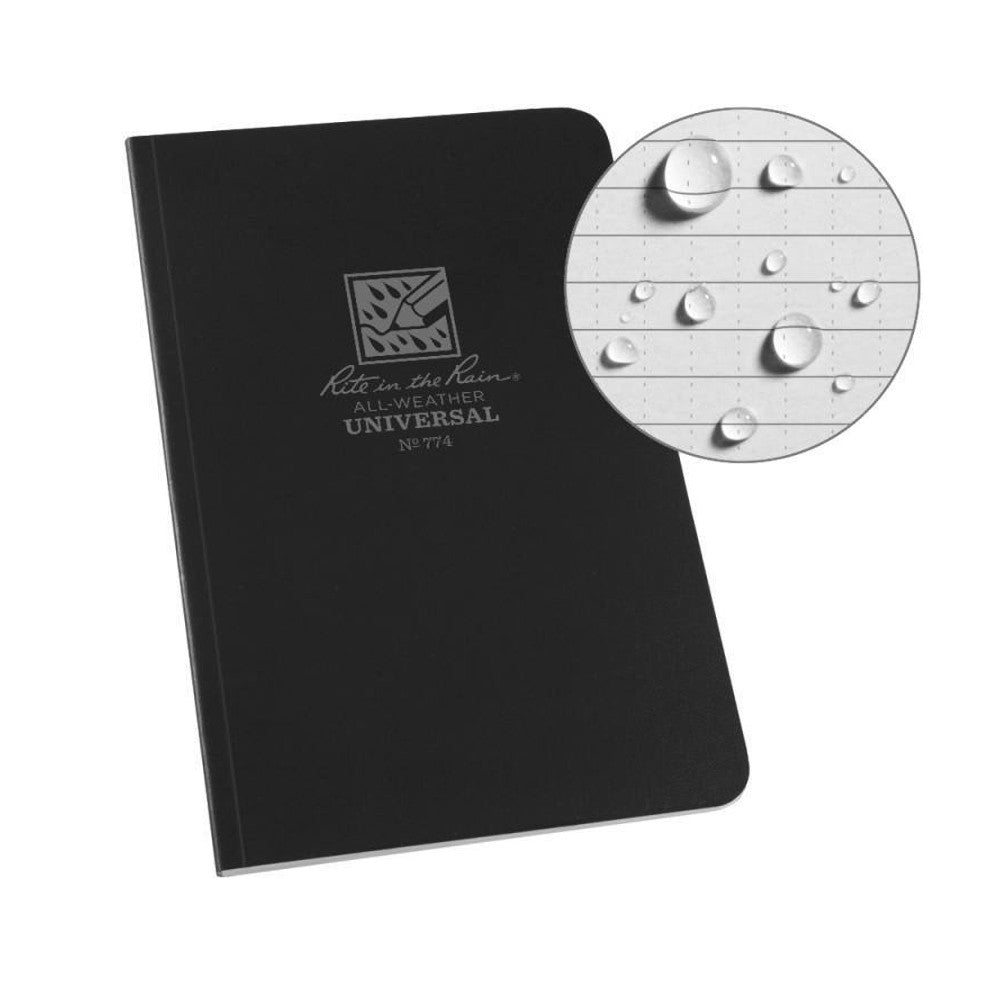 Rite in the Rain - Field-Flex Bound Book // Sort fra Rite in the Rain - billede nr. 1 hos GrejFreak.dk