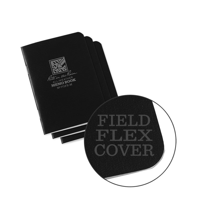 Rite In The Rain - Mini Stapled Notebook (3-pak) // Grøn fra Rite in the Rain - billede nr. 8 hos GrejFreak.dk