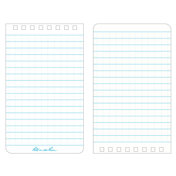 Rite In The Rain - Pocket Top Spiral 8 x 13 cm // Sort fra Rite in the Rain - billede nr. 4 hos GrejFreak.dk