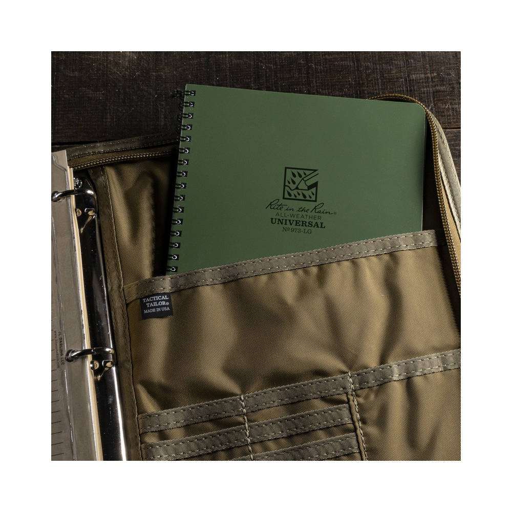 Rite In The Rain - Side Spiral Notebook Olivengrøn 22 x 16,8 cm fra Rite in the Rain - billede nr. 4 hos GrejFreak.dk