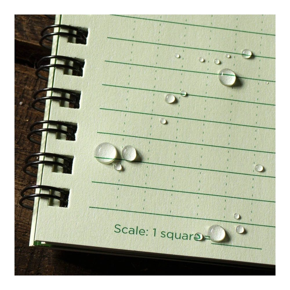 Rite In The Rain - Side Spiral Notebook Olivengrøn 22 x 16,8 cm fra Rite in the Rain - billede nr. 5 hos GrejFreak.dk