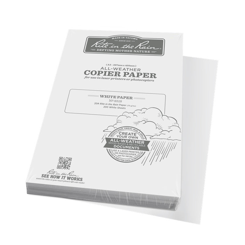 Rite In The Rain - Vandtæt Kopipapir A4 fra Rite in the Rain - billede nr. 5 hos GrejFreak.dk