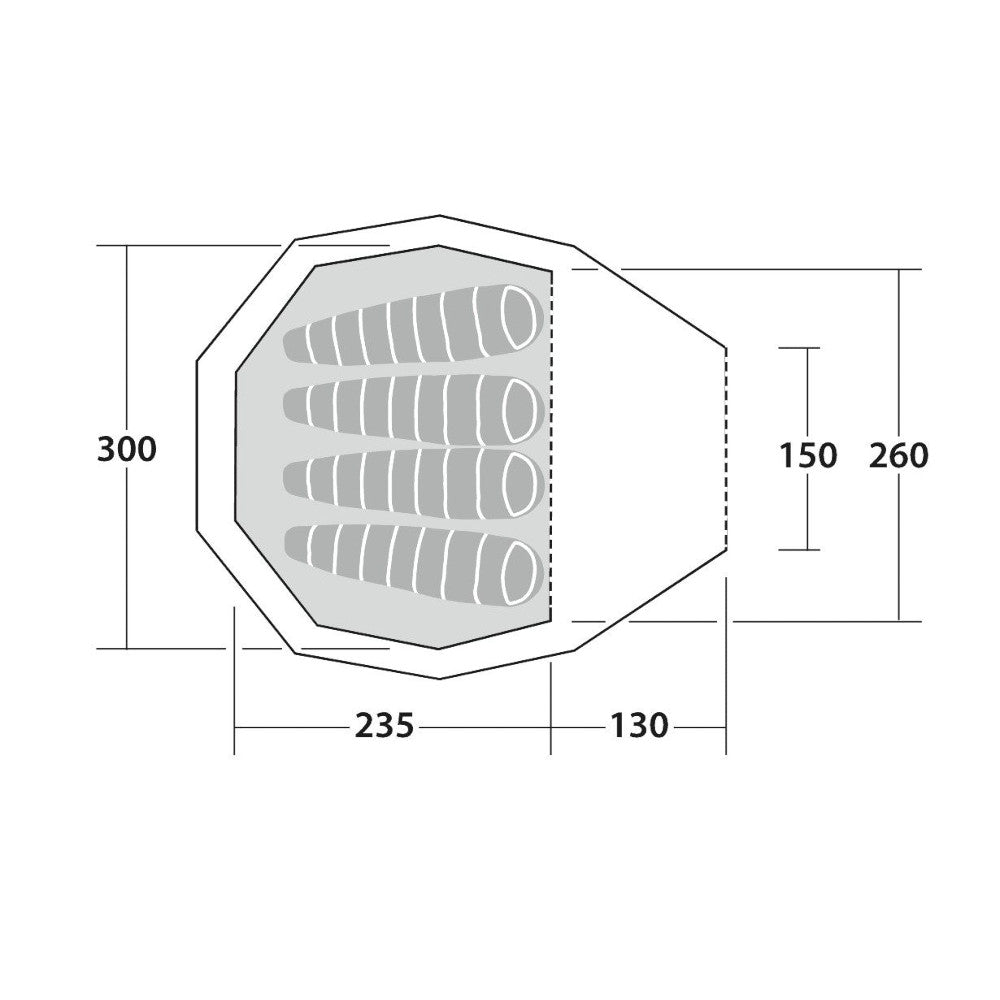 Robens - Fairbanks 4-personers Telt fra Robens - billede nr. 5 hos GrejFreak.dk