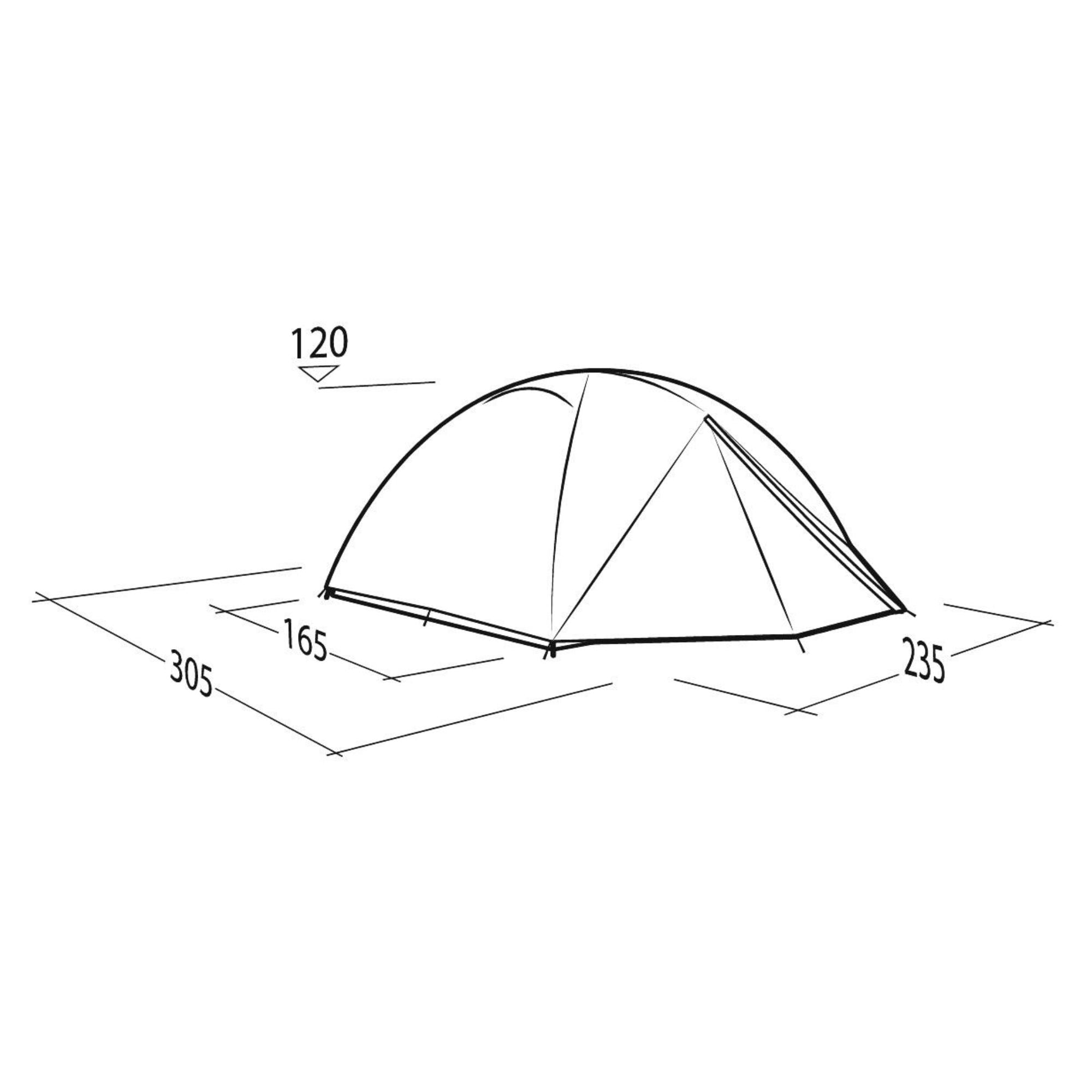 Robens - Lodge 3 Exp 3-personers Telt fra Robens - billede nr. 7 hos GrejFreak.dk