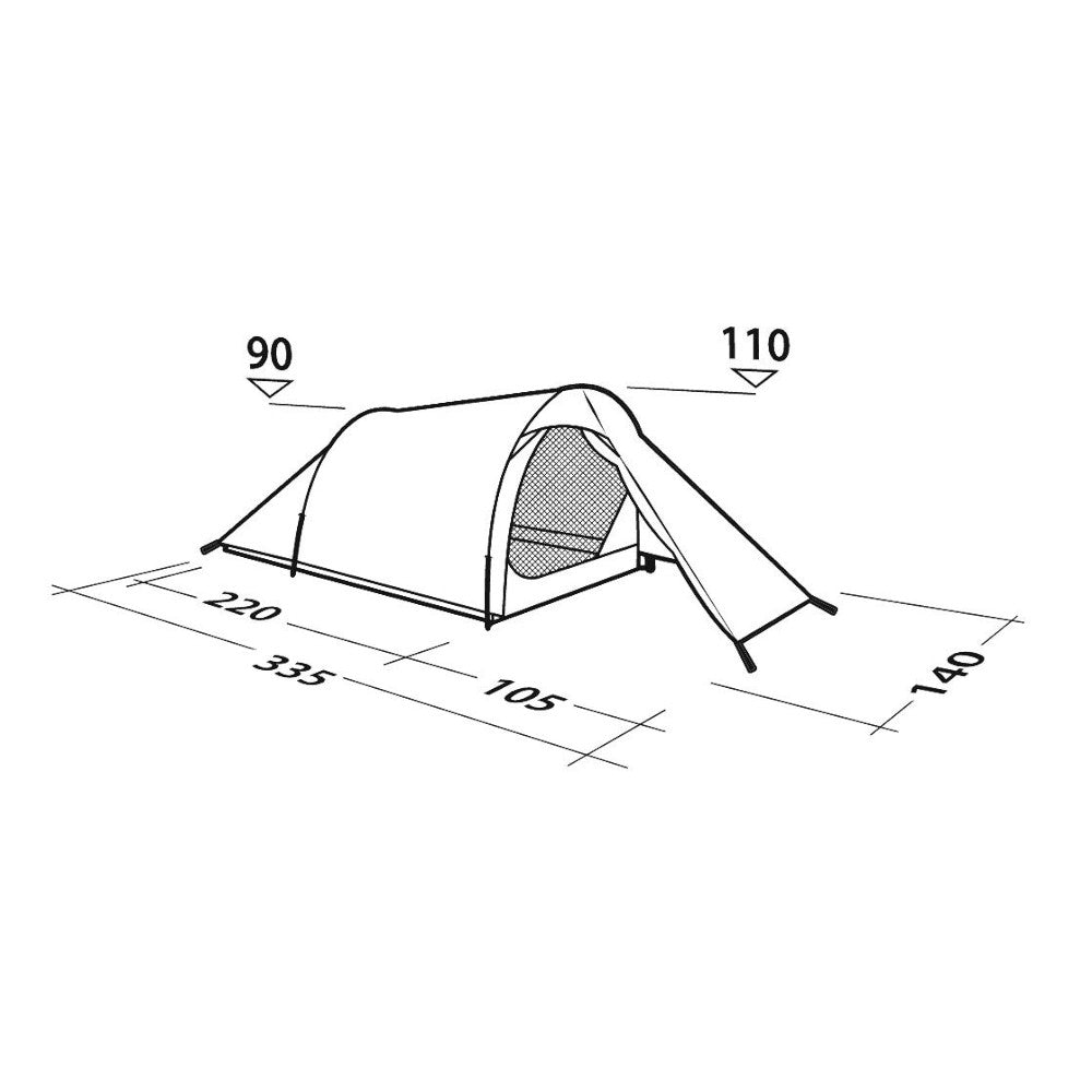 Robens - Sprinter 3 3-personers Telt fra Robens - billede nr. 10 hos GrejFreak.dk