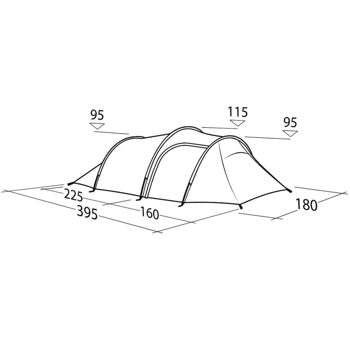 Robens - Voyager 3 Exp 3-personers Telt fra Robens - billede nr. 5 hos GrejFreak.dk