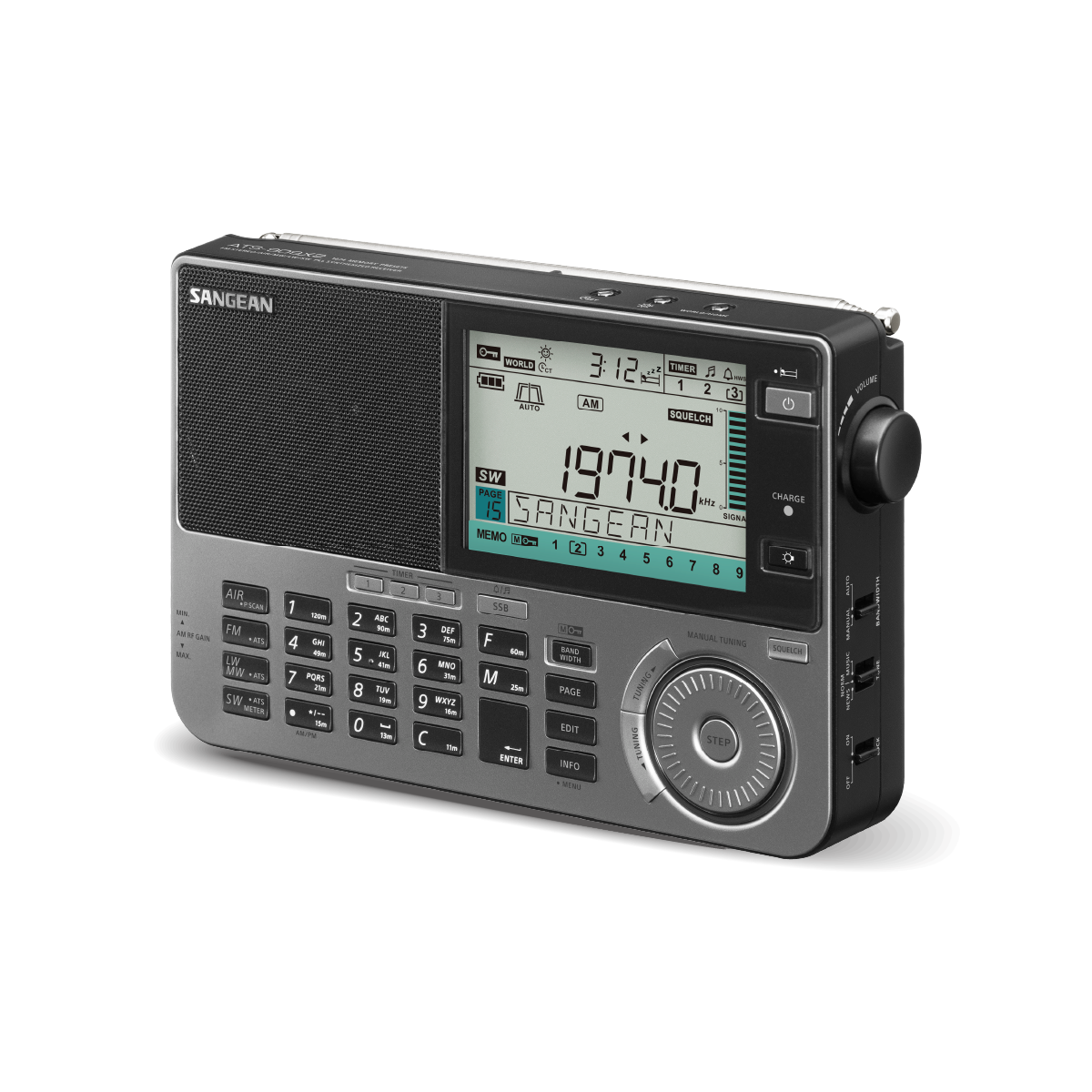 Sangean - ATS-909X2 Ultimate Multi-Band Nødradio fra Sangean - billede nr. 2 hos GrejFreak.dk