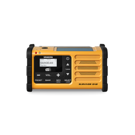 Sangean - MMR-88 DAB+/FM-RDS Multi-Powered Nødradio // Gul fra Sangean - billede nr. 1 hos GrejFreak.dk