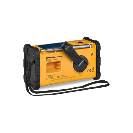 Sangean - MMR-88 DAB+/FM-RDS Multi-Powered Nødradio // Gul fra Sangean - billede nr. 2 hos GrejFreak.dk