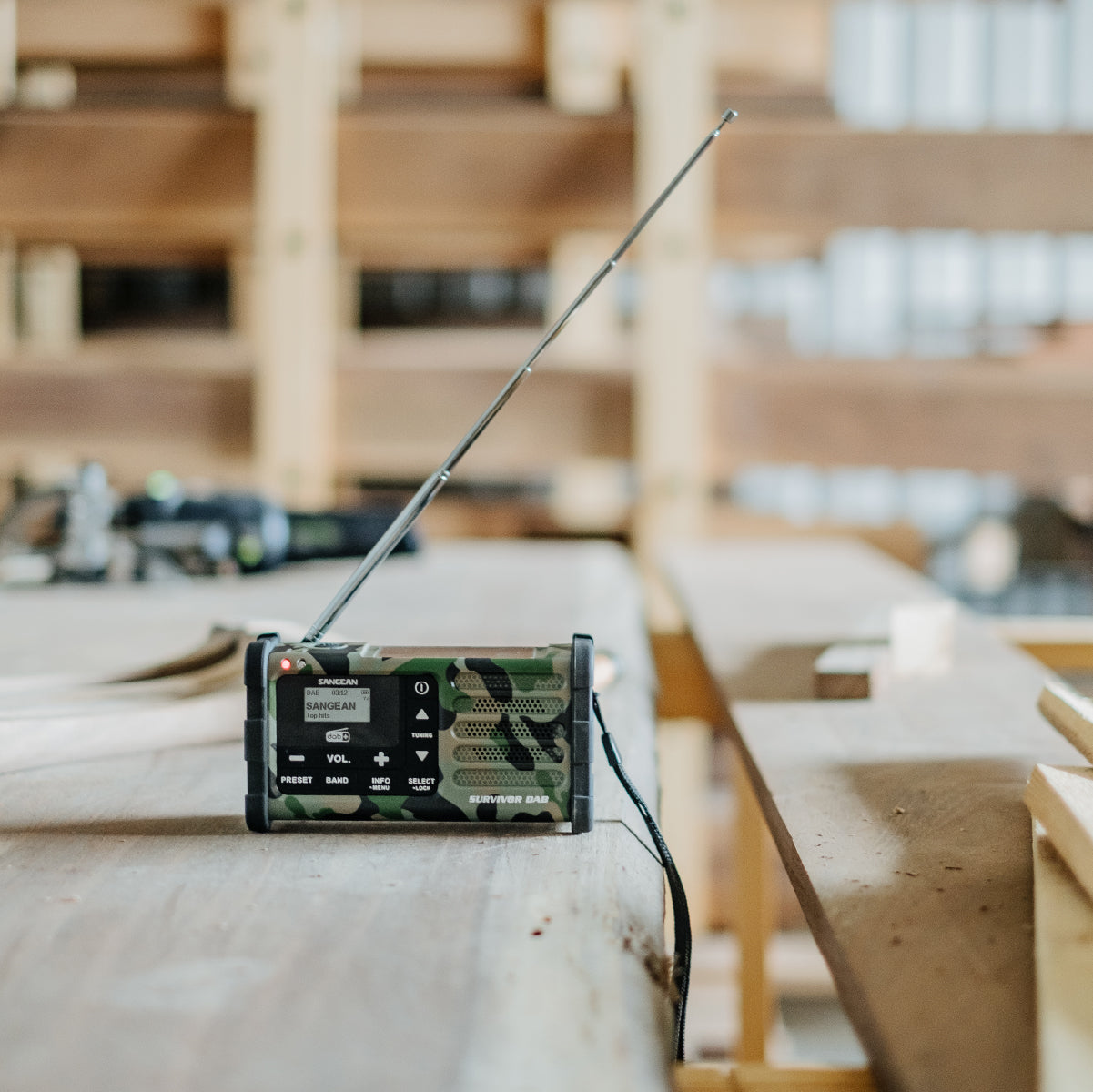 Sangean - MMR-88 DAB+/FM-RDS Multi-Powered Nødradio // Woodland Camo fra Sangean - billede nr. 8 hos GrejFreak.dk