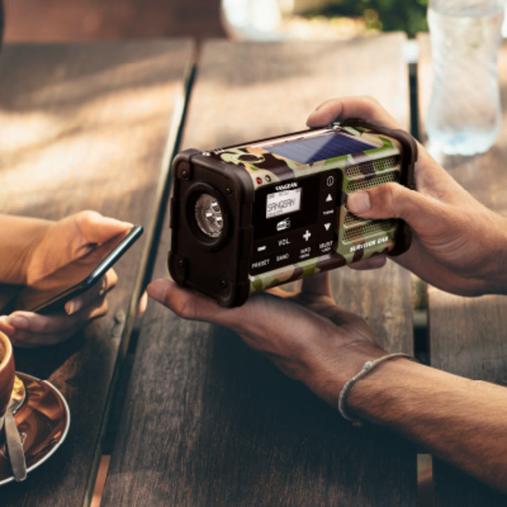 Sangean - MMR-88 DAB+/FM-RDS Multi-Powered Nødradio // Woodland Camo fra Sangean - billede nr. 9 hos GrejFreak.dk