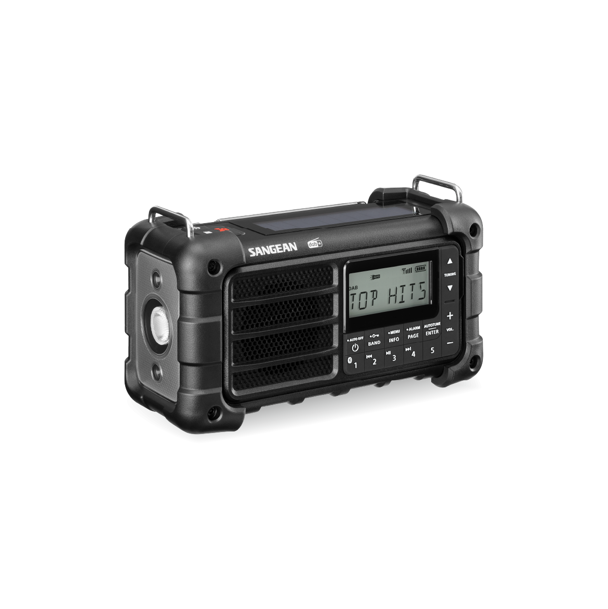 Sangean - MMR-99 DAB+/FM/Bluetooth/AUX - Multi-Powered Digital Nødradio fra Sangean - billede nr. 3 hos GrejFreak.dk