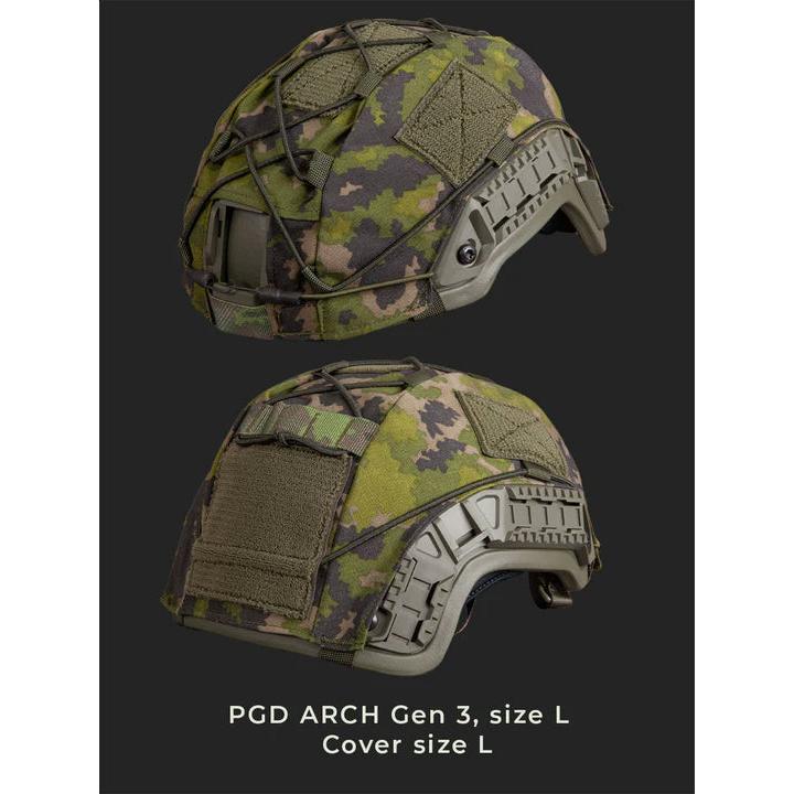 Savotta - High Cut Helmet Cover V1 // M05 Snow fra Savotta - billede nr. 2 hos GrejFreak.dk