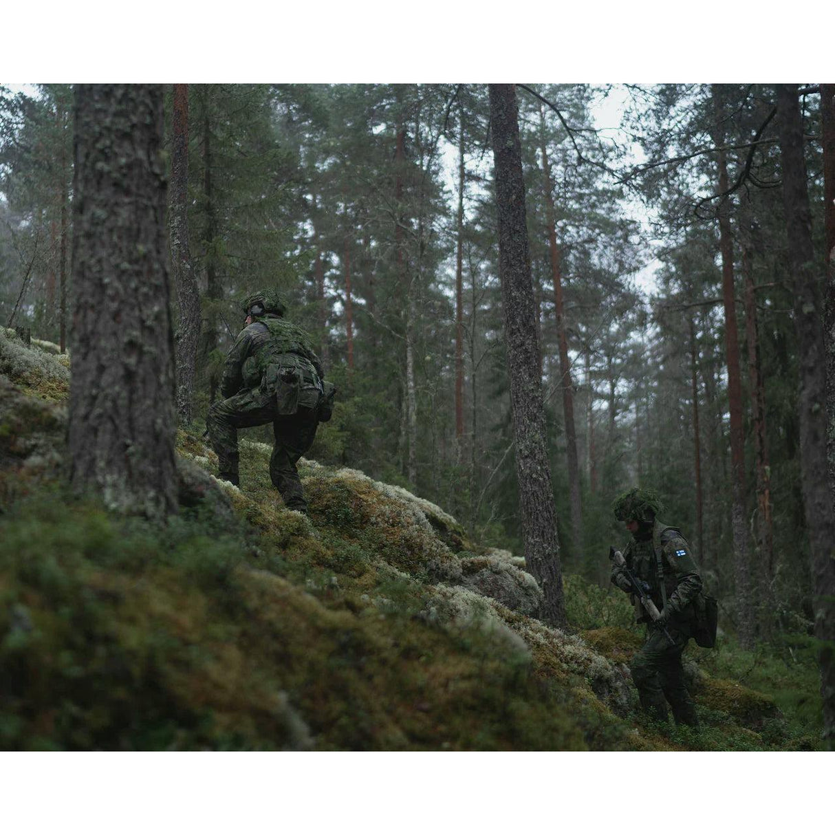 Savotta - High Cut Helmet Cover V1 // M05 Snow fra Savotta - billede nr. 8 hos GrejFreak.dk