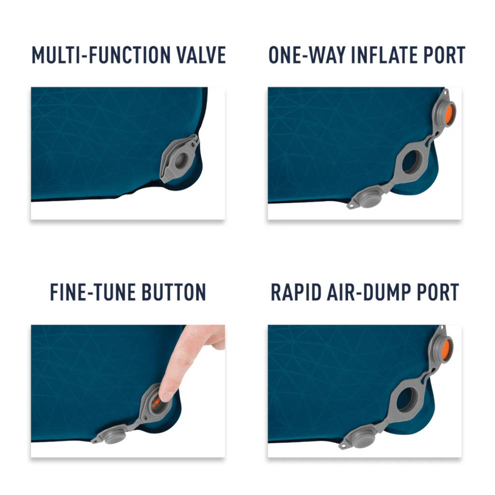 Sea to Summit - Comfort Deluxe SI Double Selvoppusteligt Liggeunderlag fra Sea To Summit - billede nr. 3 hos GrejFreak.dk