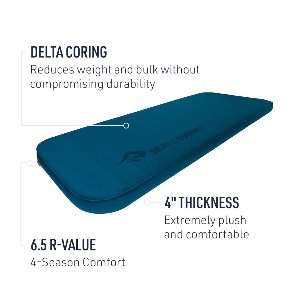Sea to Summit - Comfort Deluxe SI Selvoppusteligt Liggeunderlag fra Sea To Summit - billede nr. 4 hos GrejFreak.dk