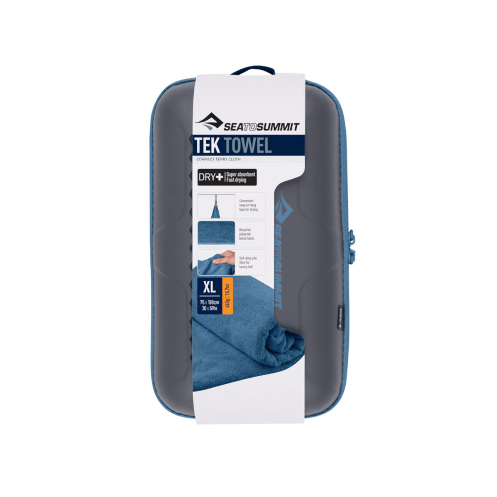 Sea To Summit - Tek Håndklæde XL // Blå fra Sea To Summit - billede nr. 4 hos GrejFreak.dk