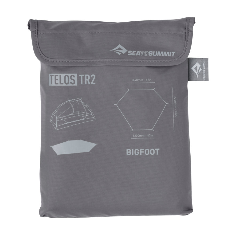 Sea To Summit - Telos TR2 Footprint Charcoal fra Sea To Summit - billede nr. 2 hos GrejFreak.dk