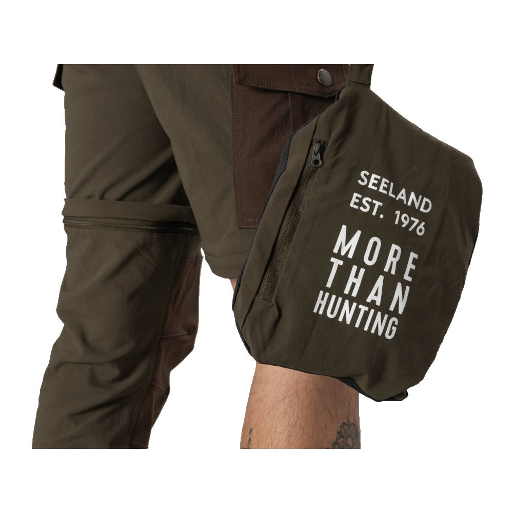 Seeland - Birch Zip-off Herre Jagtbukser Pine Green fra Seeland - billede nr. 3 hos GrejFreak.dk