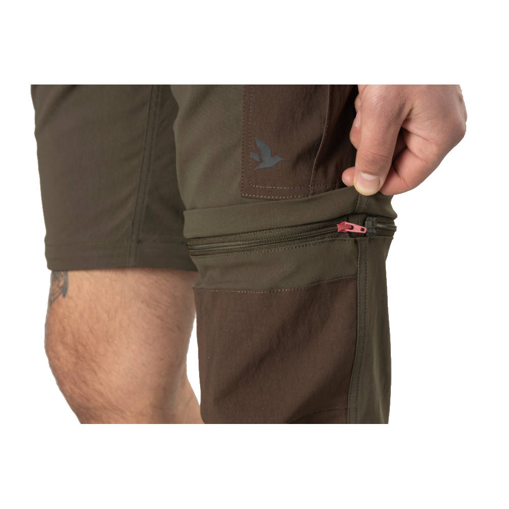 Seeland - Birch Zip-off Herre Jagtbukser Pine Green fra Seeland - billede nr. 4 hos GrejFreak.dk