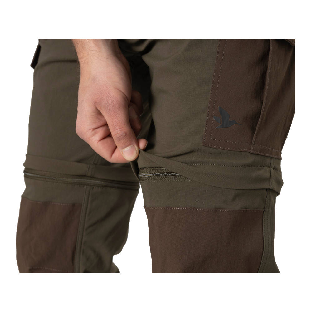 Seeland - Birch Zip-off Herre Jagtbukser Pine Green fra Seeland - billede nr. 5 hos GrejFreak.dk