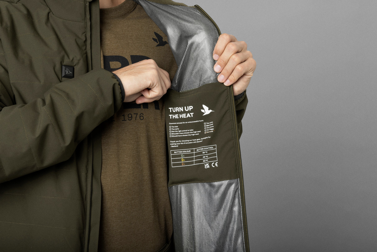 Seeland - Celsius Heat Jakke // Pine Green fra Seeland - billede nr. 5 hos GrejFreak.dk