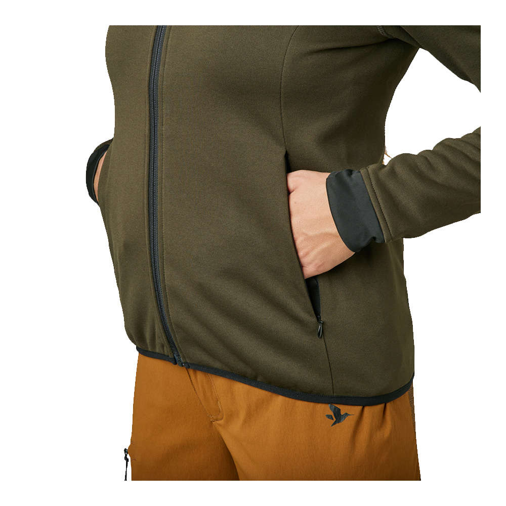 Seeland - Power Dame Fleecetrøje // Grøn fra Seeland - billede nr. 6 hos GrejFreak.dk