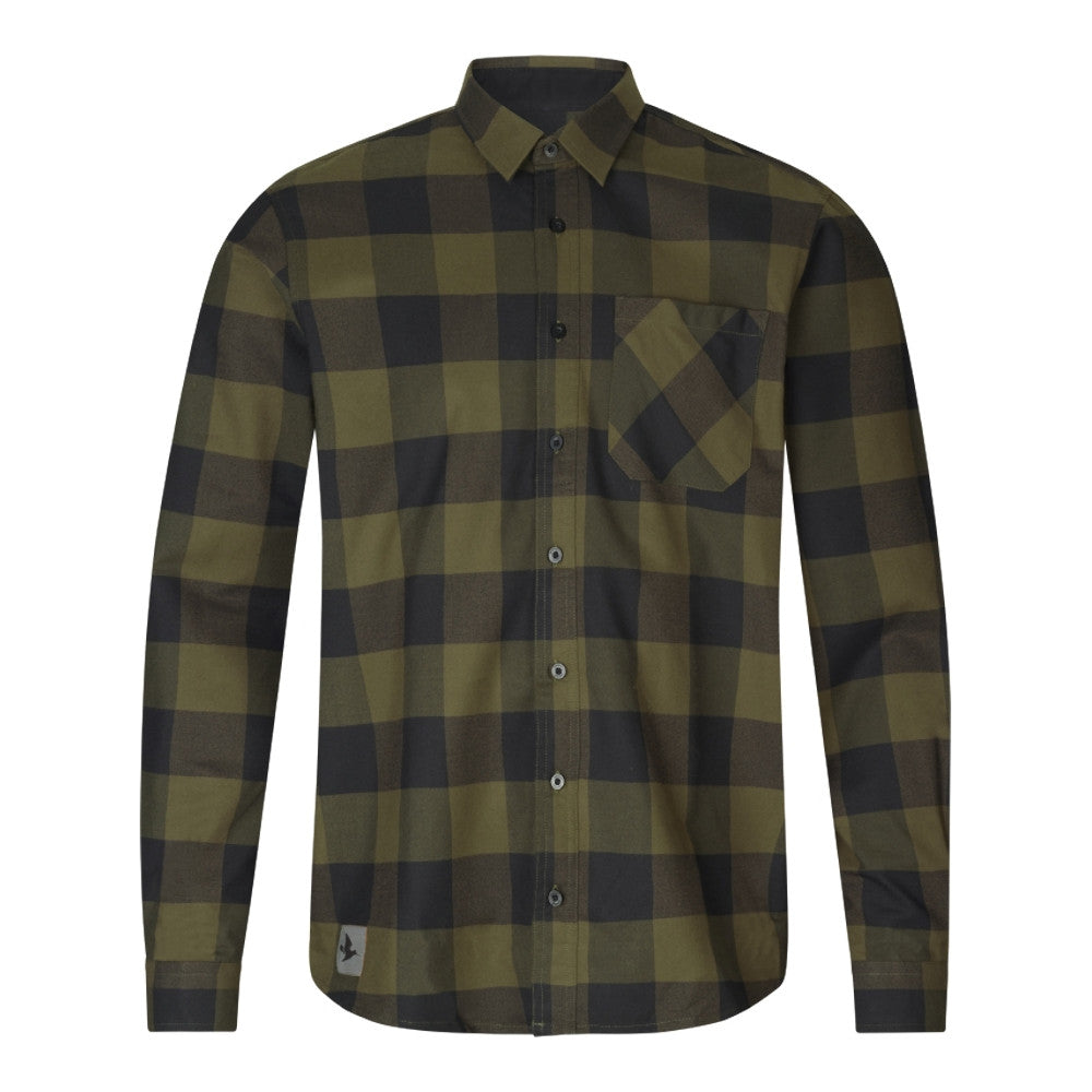 Seeland - Toronto Herre Skjorte // Grøn fra Seeland - billede nr. 1 hos GrejFreak.dk