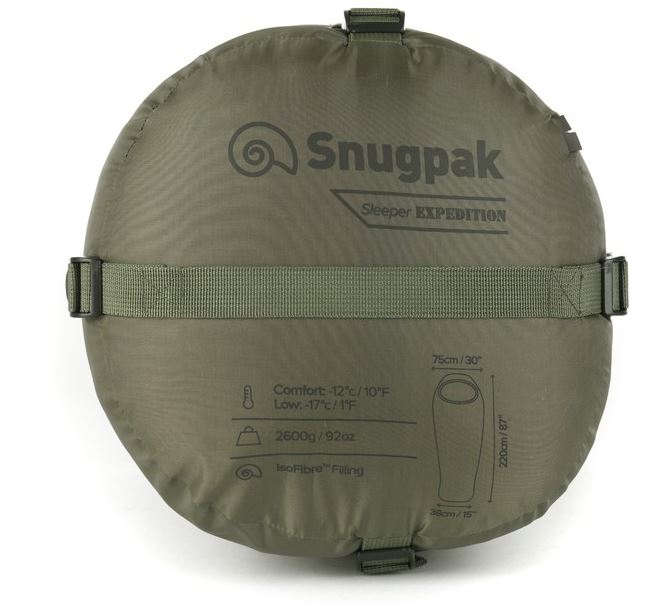 Snugpak - Sleeper Expedition Sovepose // Olivengrøn fra Snugpak - billede nr. 4 hos GrejFreak.dk